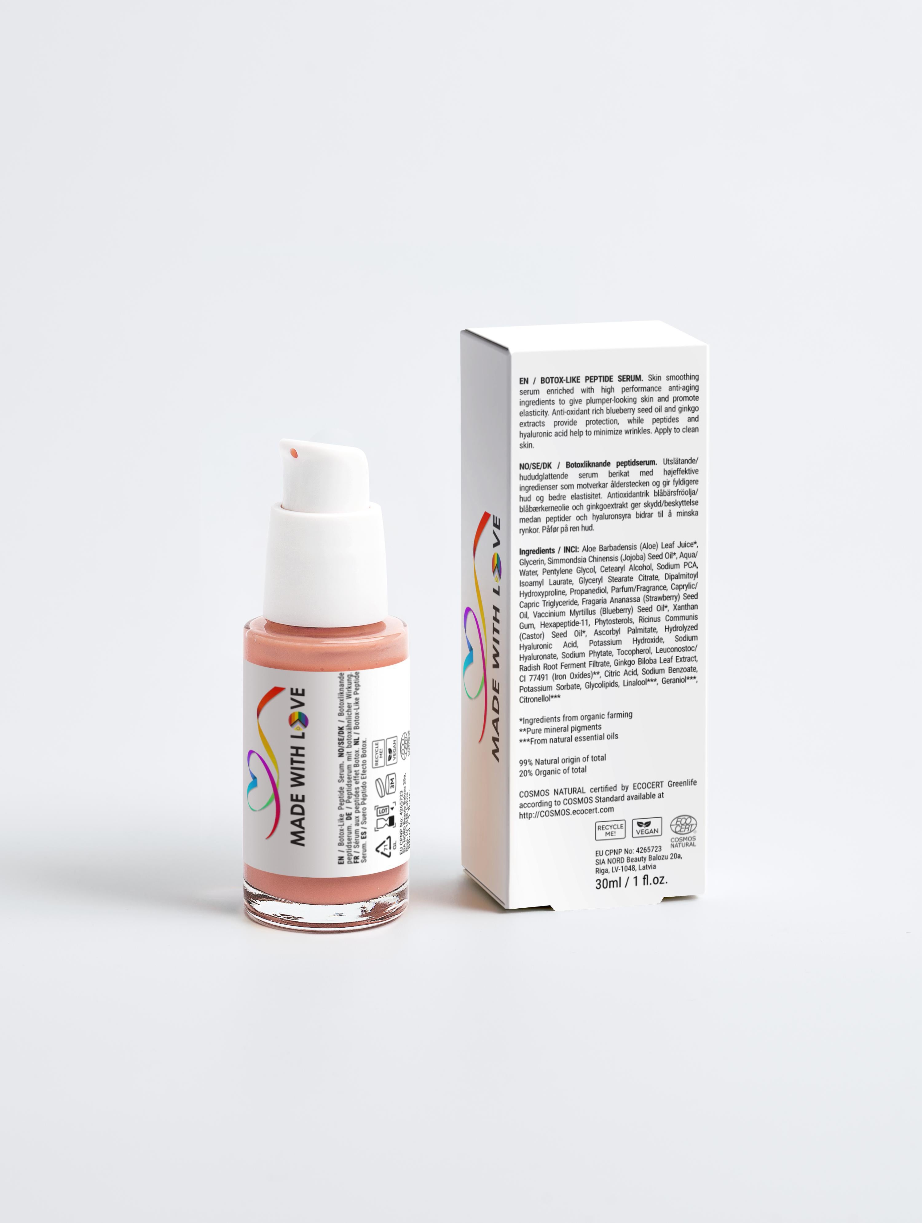 Sérum peptidique de type Botox inclus